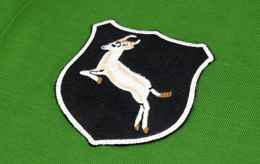 The Craven badge detail