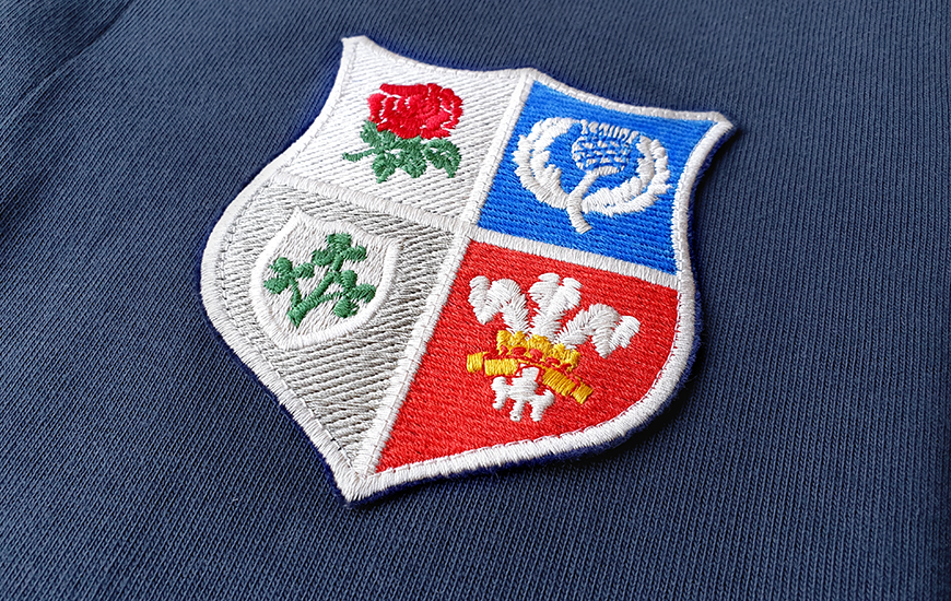 The Walker badge detail