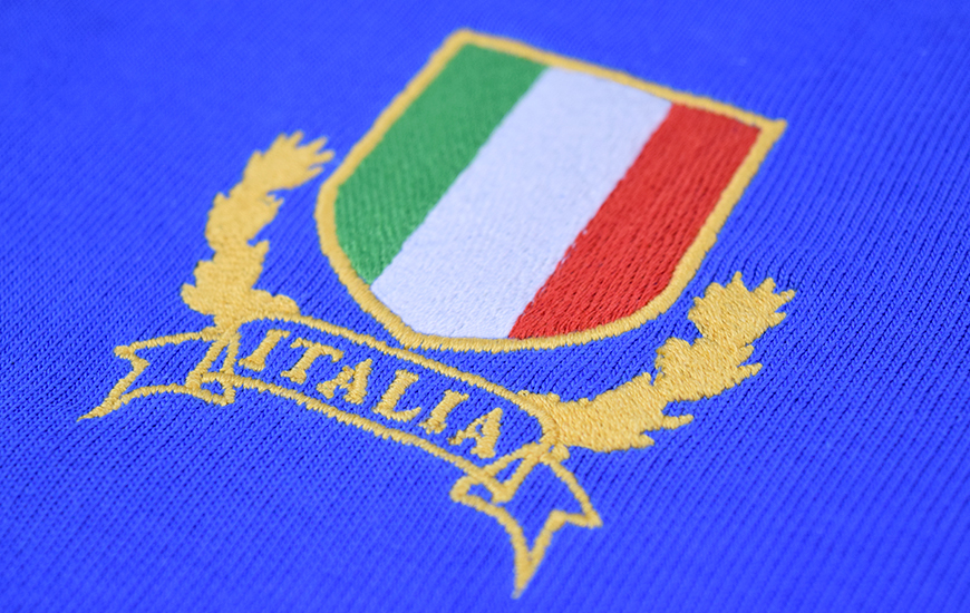 The Bertolotto badge detail